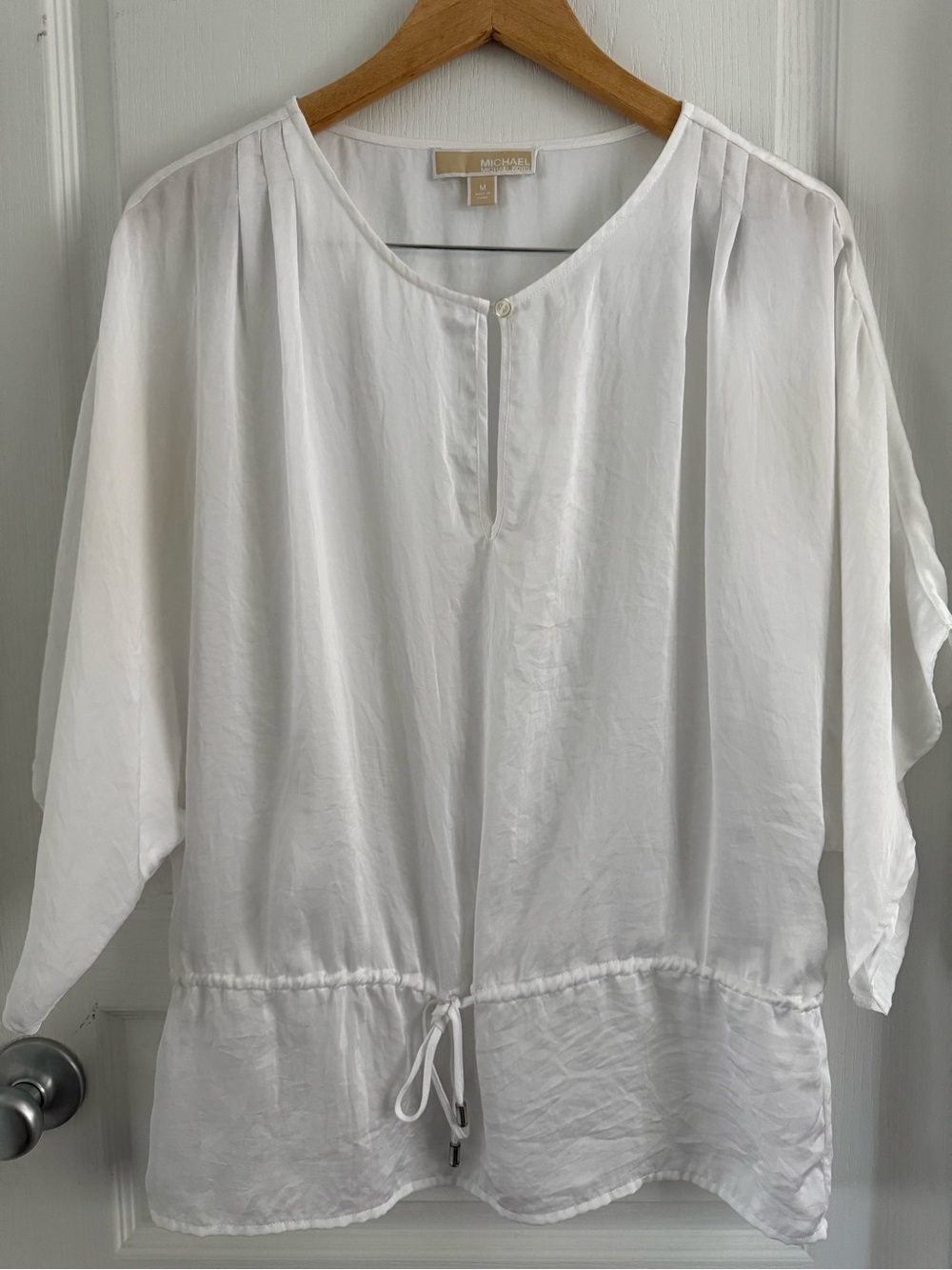 MICHAEL Michael Kors White Tunic Top